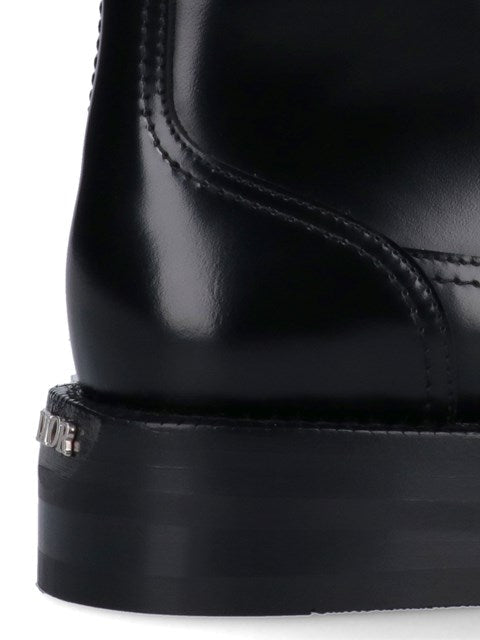 Christian Dior Men Carlo' Logo Ankle Boots