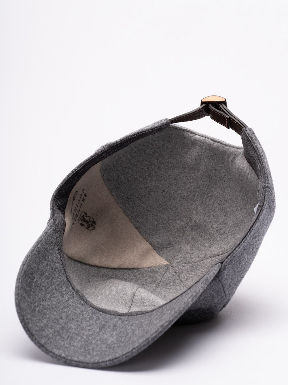 Brunello Cucinelli Men Baseball Cap With Embroidery