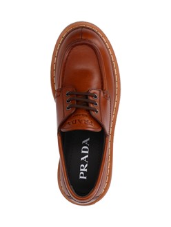 Prada Women Logo Loafers