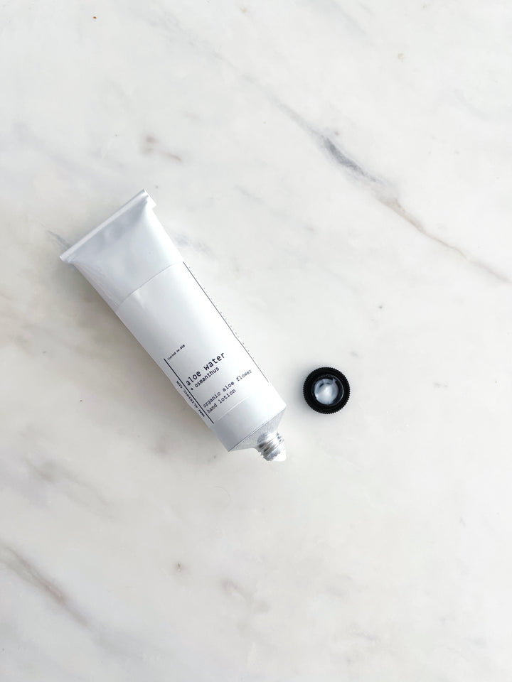 ALOE WATER + OSMANTHUS | ORGANIC ALOE FLOWER HAND LOTION