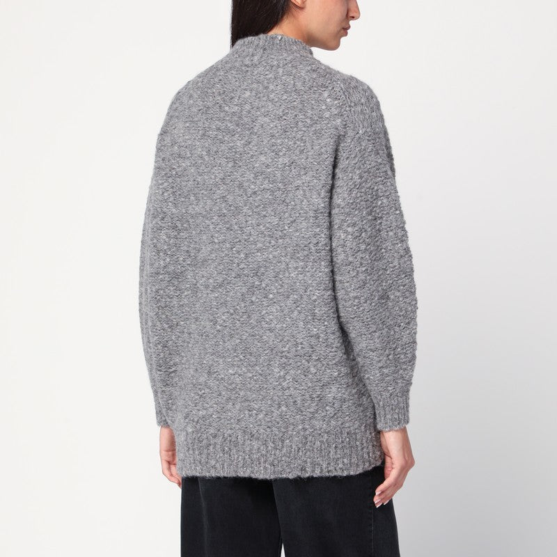 Isabel Marant Grey Sweater In Alpaca Blend Women