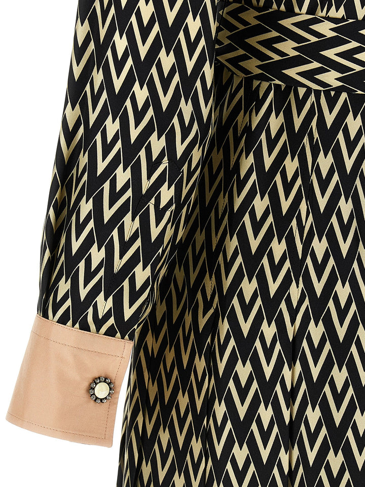 Valentino Garavani Women Valentino Garavani 'Toute La V' Midi Dress