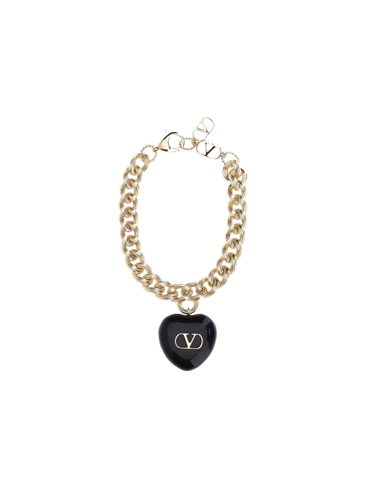Valentino Garavani Women Coeur Royal Chain Bracelet