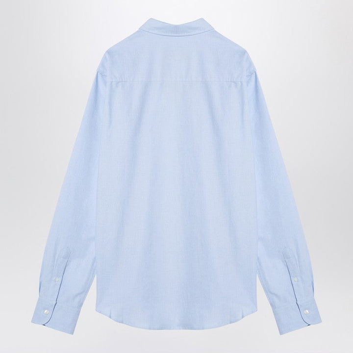 Ami Paris Light Blue Ami De Coeur Shirt Men
