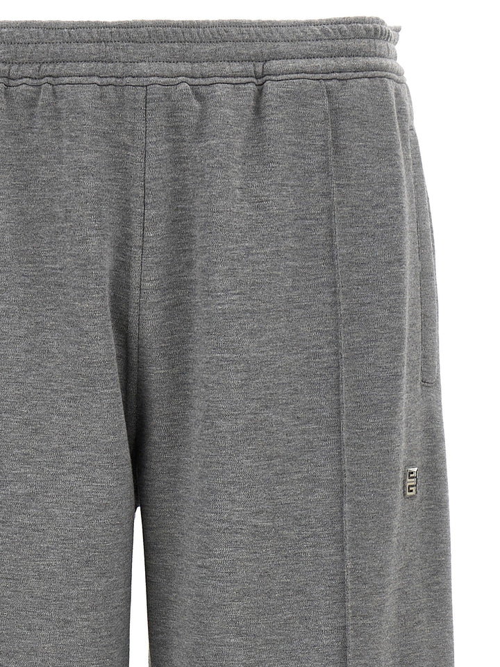 Givenchy Men Metallic Logo Joggers
