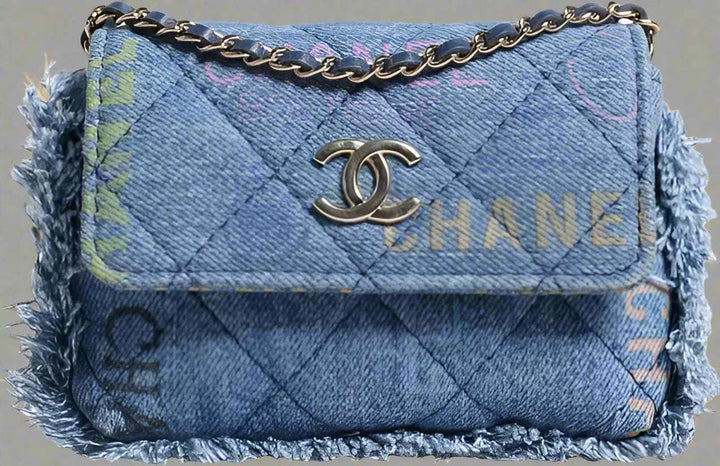 Preloved CHANEL classic quilted handbag front view Authentic CHANEL black leather flap bag CHANEL gold chain shoulder bag – preloved Vintage CHANEL logo clutch purse Secondhand CHANEL luxury tote with dust bag