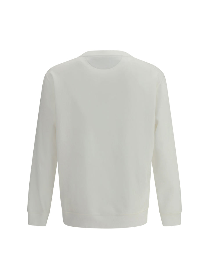 Brunello Cucinelli Men Maxi Print Sweatshirt