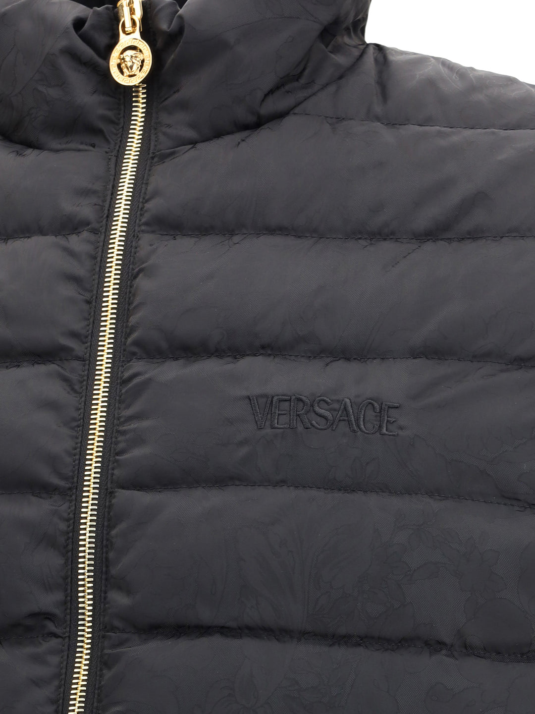 Versace Men Logoed Down Jacket