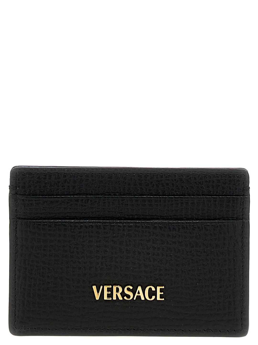 Versace Men 'Tag Logo' Card Holder