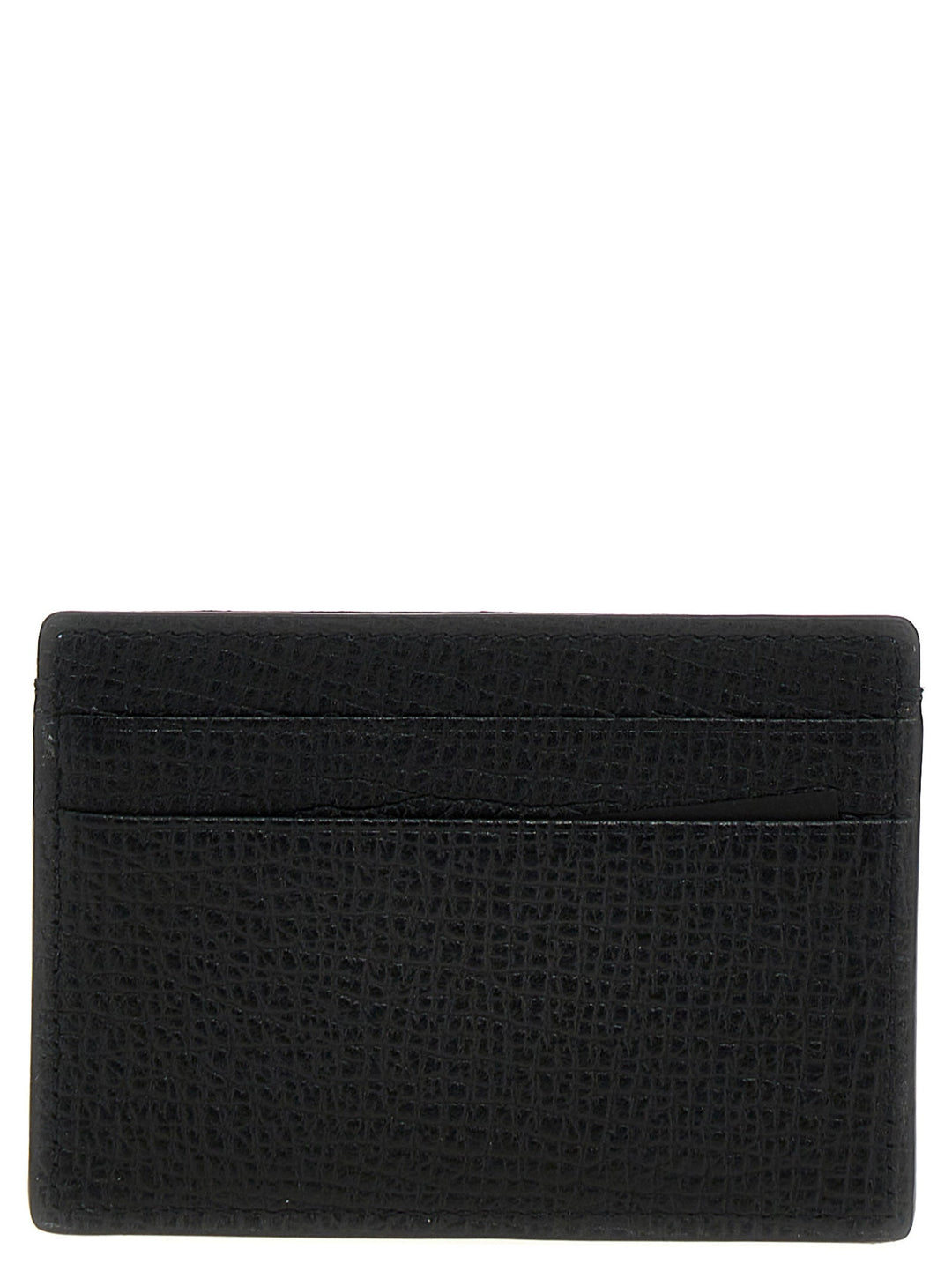 Versace Men 'Tag Logo' Card Holder