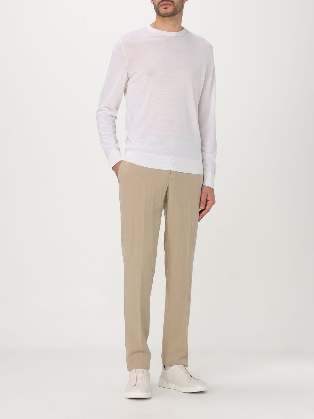 Zegna Sweater Men White