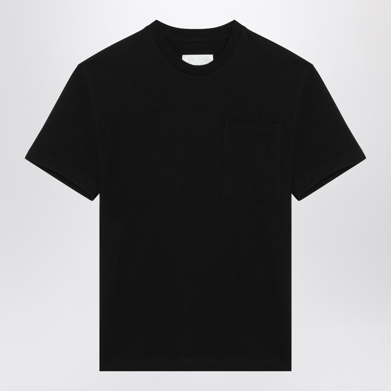 Jil Sander Black Cotton T-Shirt Men