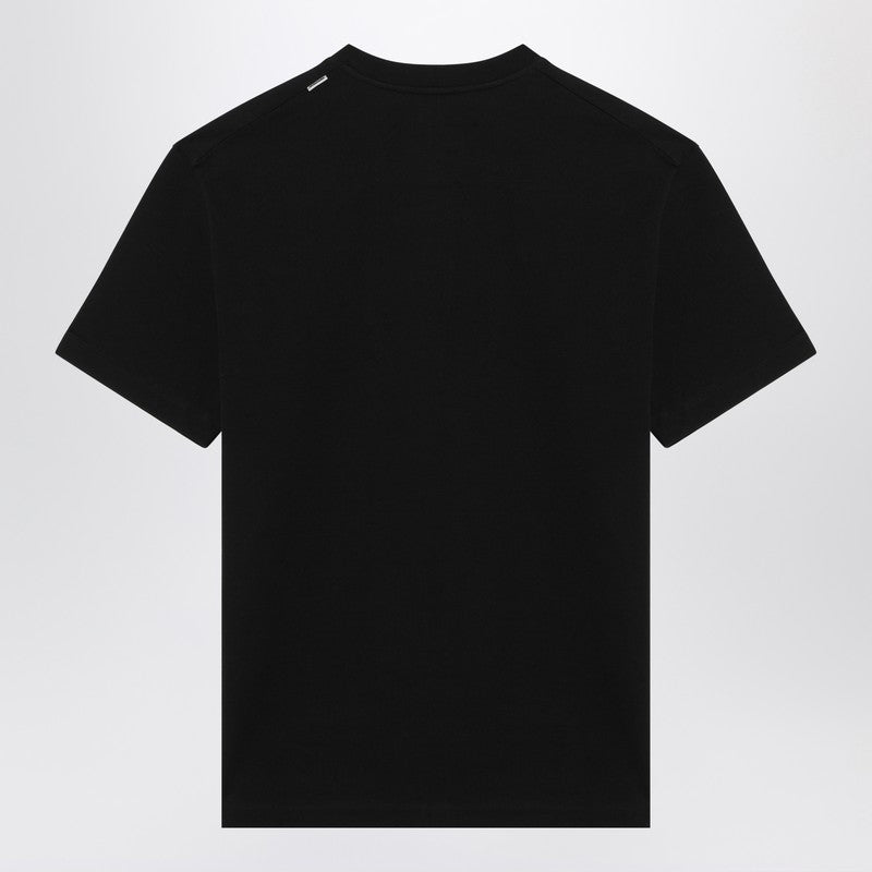 Jil Sander Black Cotton T-Shirt Men