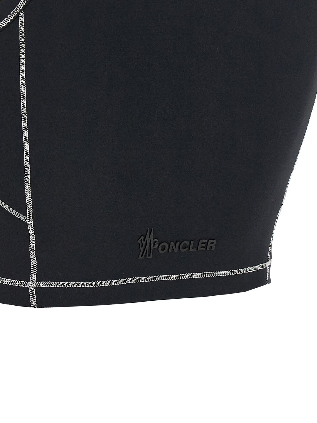 Moncler Grenoble Women Logo Patch Sporty Top
