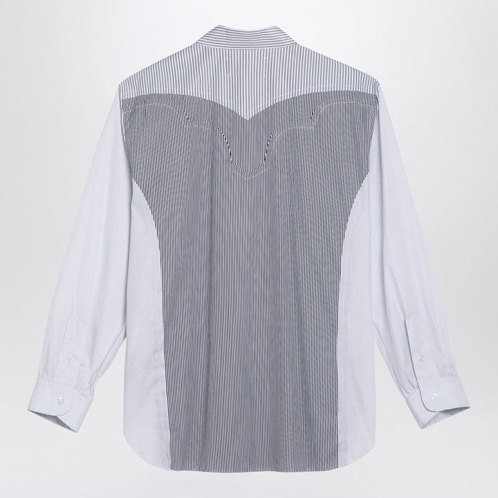 Maison Margiela Striped Patchwork Shirt Men