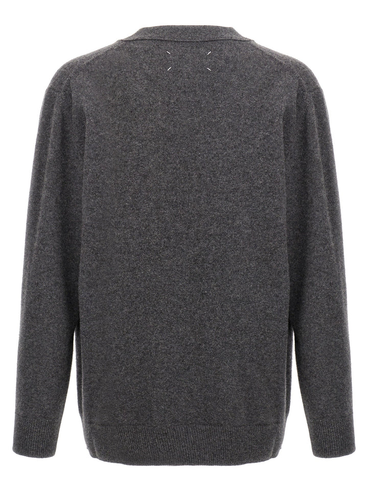 Maison Margiela Men Wool Cardigan