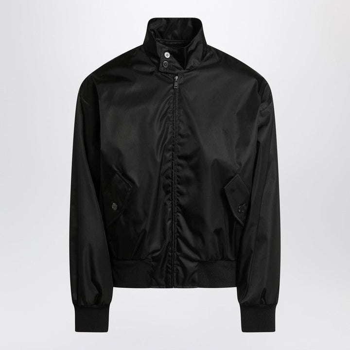 Prada Black Jacket In Re-Nylon Men