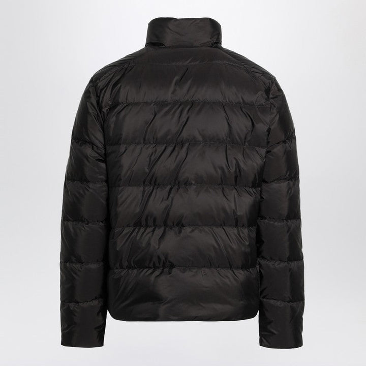 Prada Black Zip-Up Jacket In Re-Nylon Men