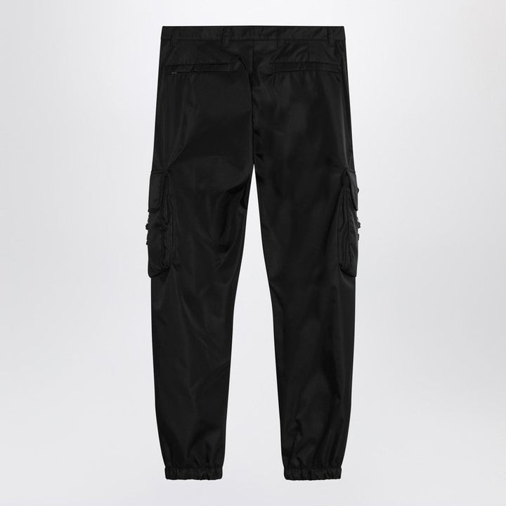 Prada Black Re-Nylon Trousers Men