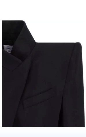 Alexander McQueen women's black BLAZER JACKET
