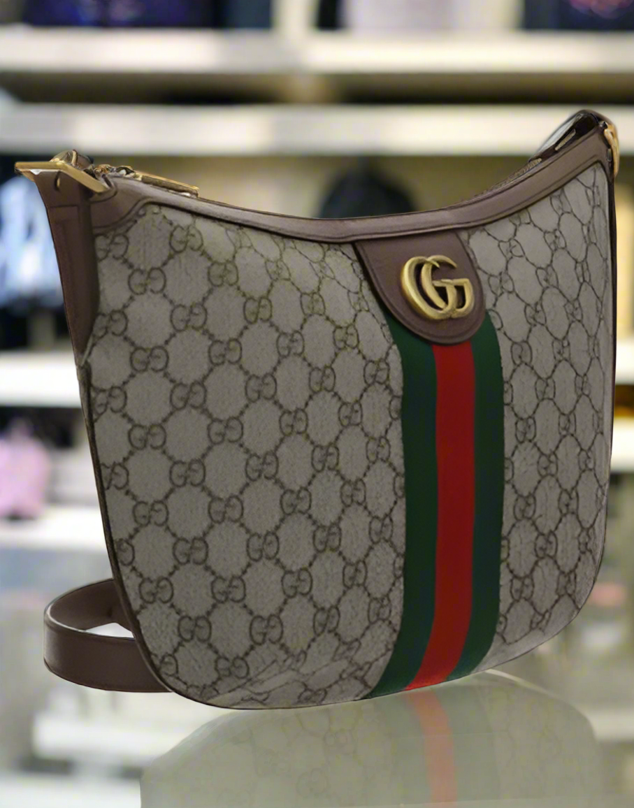 GUCCI LOGO SHOULDER BAG