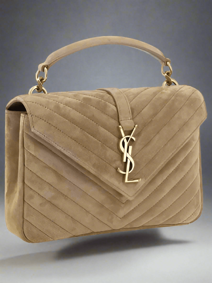 Saint Laurent brown COLLEGE HANDBAG