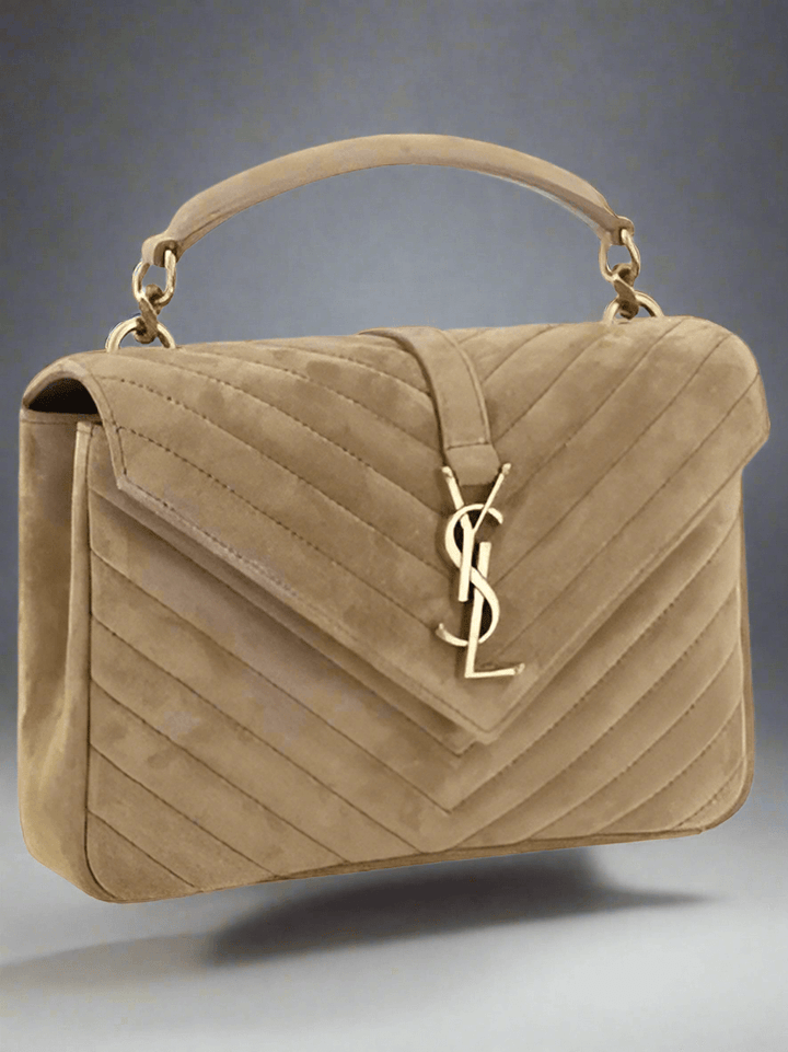 Saint Laurent brown COLLEGE HANDBAG