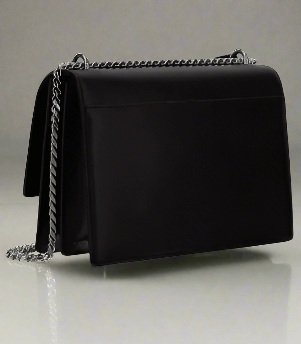 Saint Laurent black leather
MONOGRAM SUNSET SHOULDER BAG