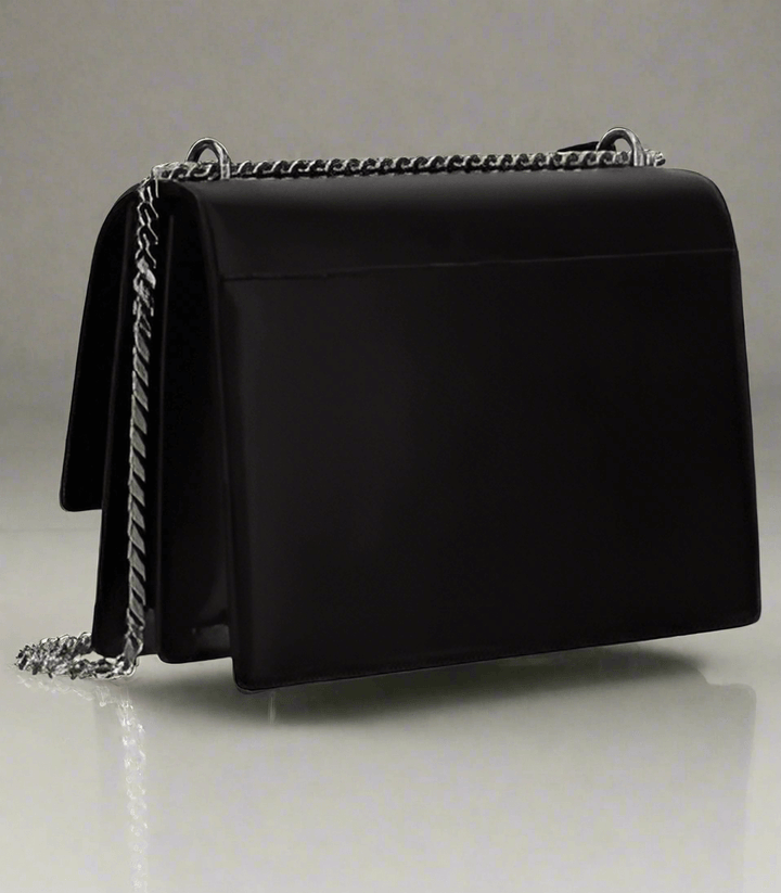 Saint Laurent black leather
MONOGRAM SUNSET SHOULDER BAG