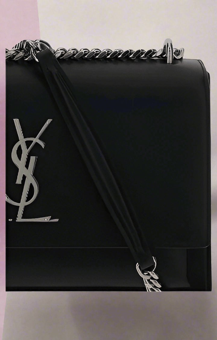 Saint Laurent black leather
MONOGRAM SUNSET SHOULDER BAG