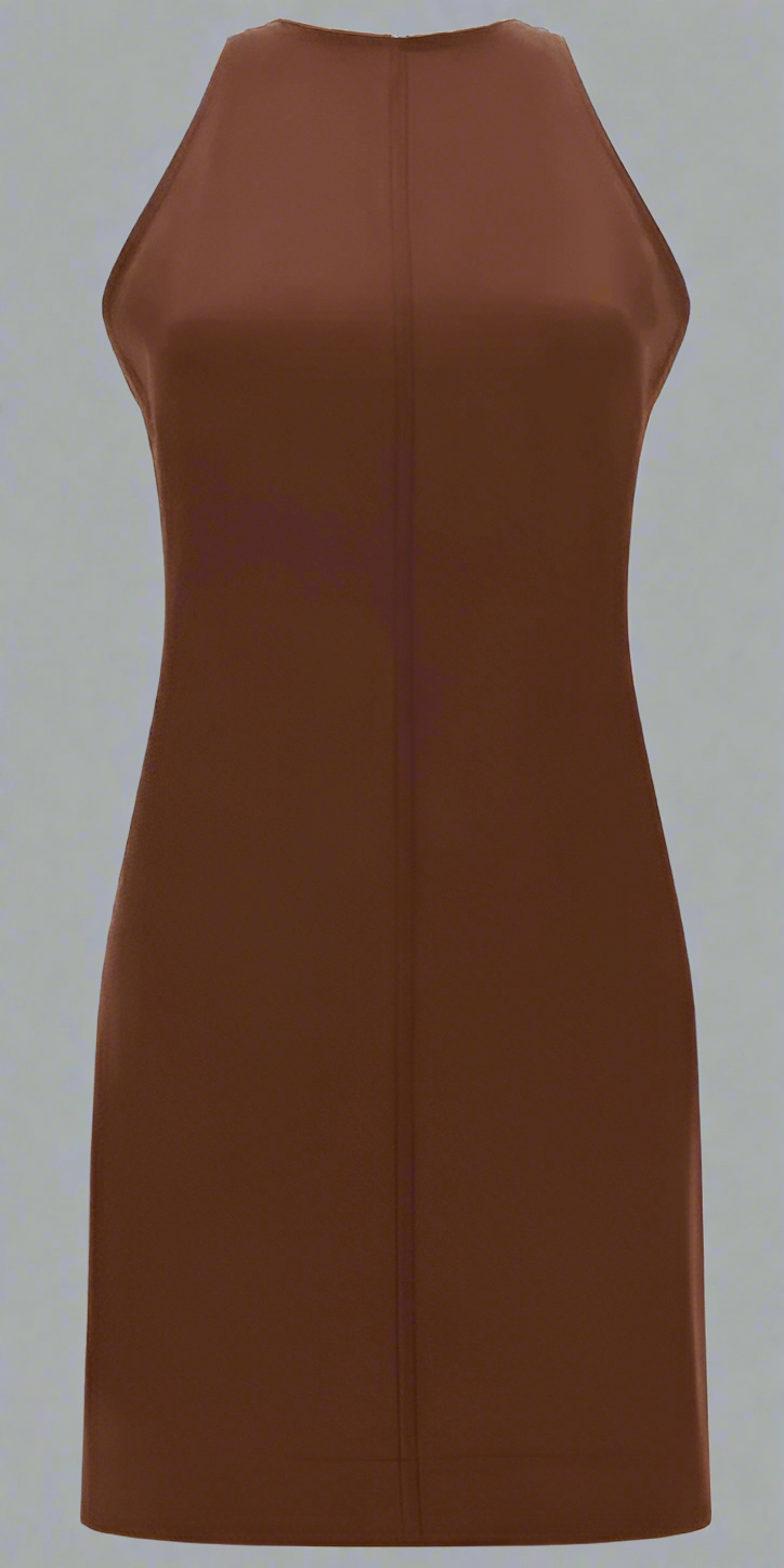 Saint Laurent brown MINI DRESS