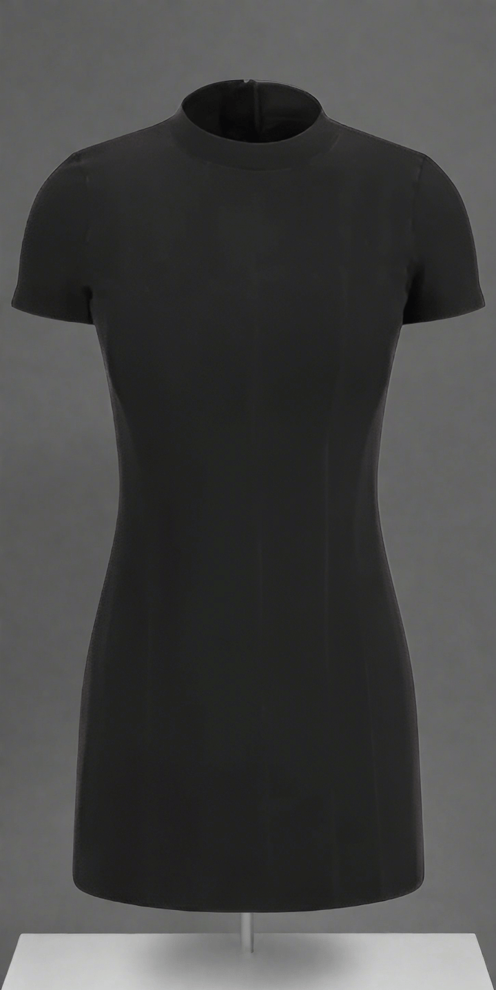 Balenciaga black T-SHIRT DRESS