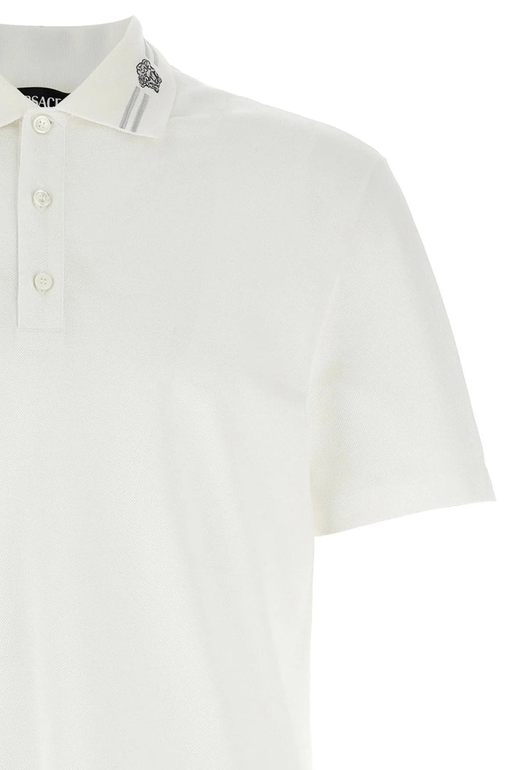 Versace Men 'Medusa Embroidery' Polo Shirt