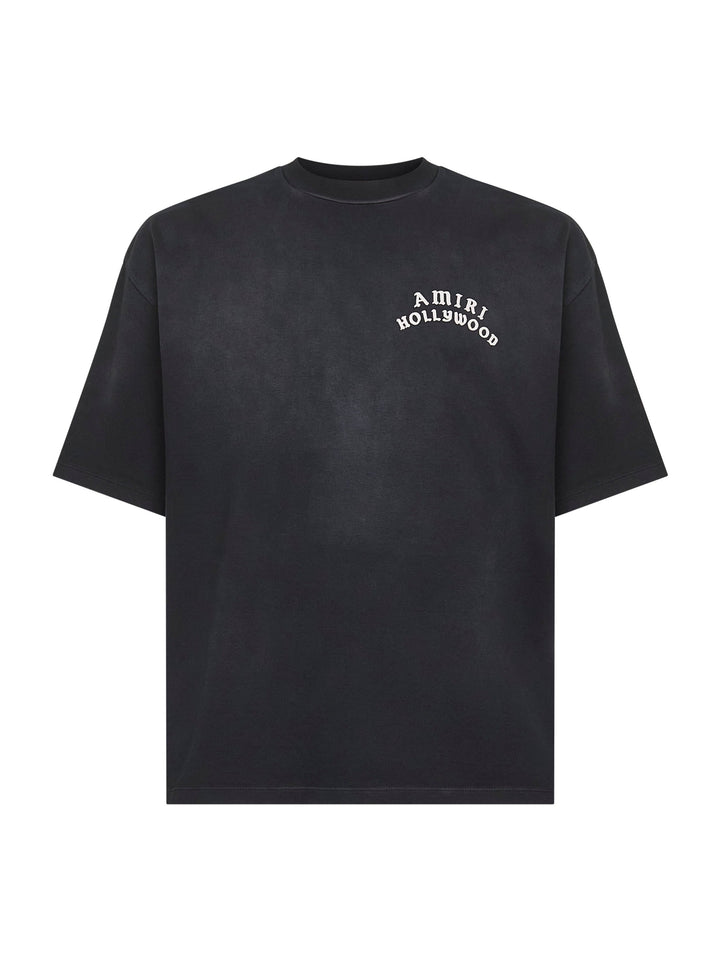 Amiri Men Black Amiri Hollywood Oversized T-Shirt