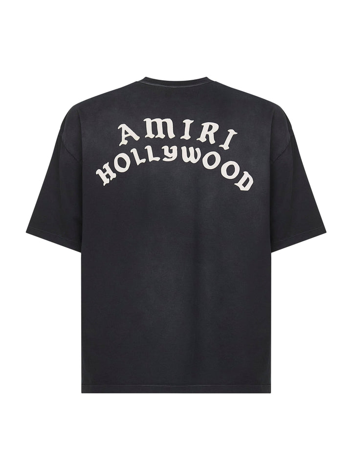 Amiri Men Black Amiri Hollywood Oversized T-Shirt