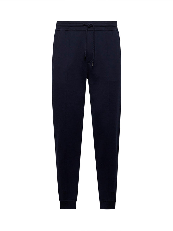 Brunello Cucinelli Men Joggers In Felpa Grigia