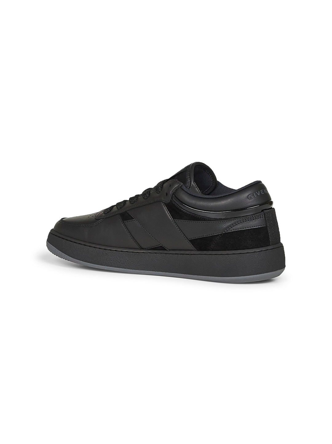 Givenchy Men Black Mixed Leathers G Move Sneakers