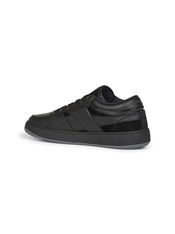 Givenchy Men Black Mixed Leathers G Move Sneakers