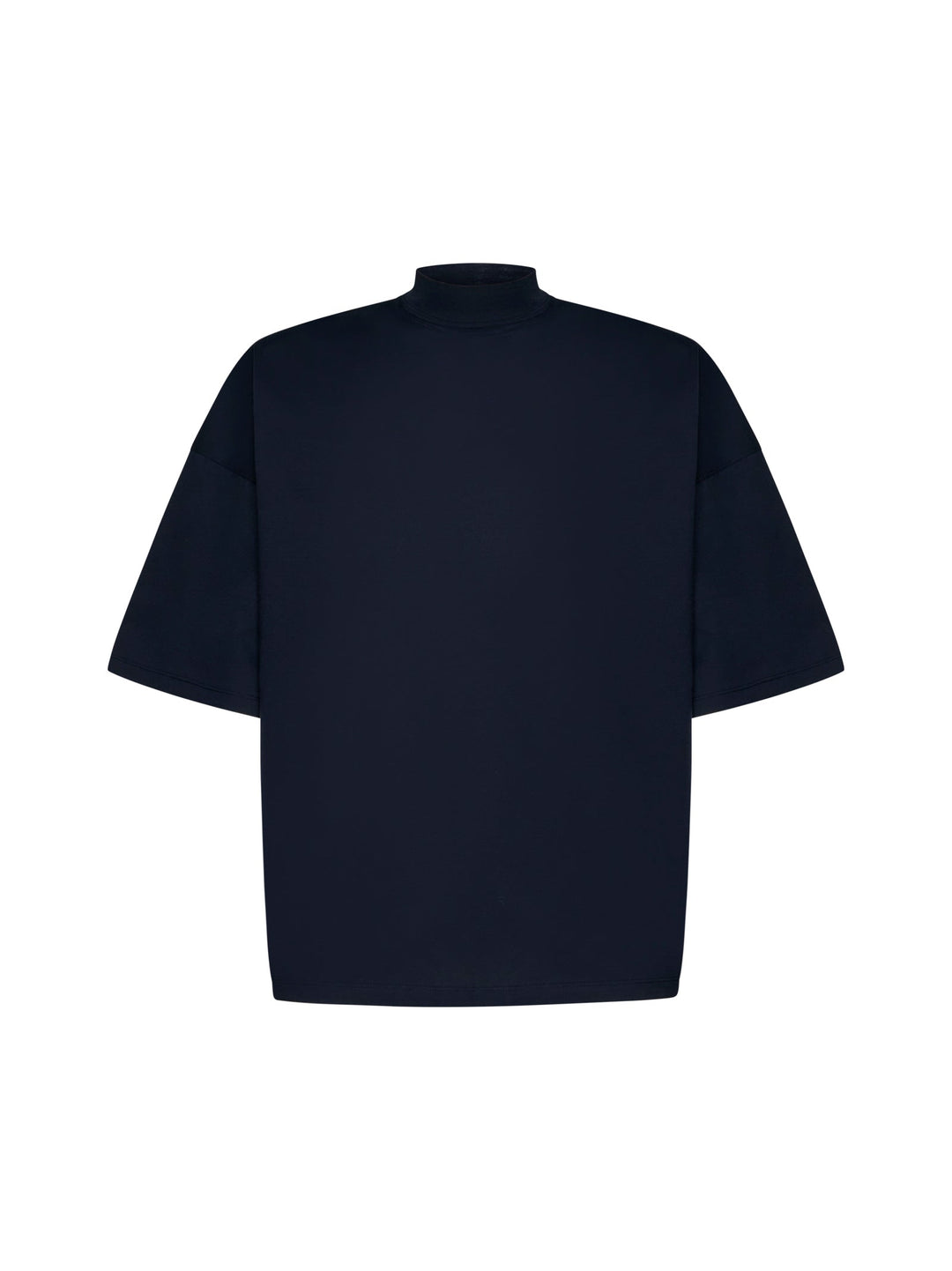 Jil Sander Men M-Clarksvillex Black Stretch Ribbed Jersey Bandeau Top