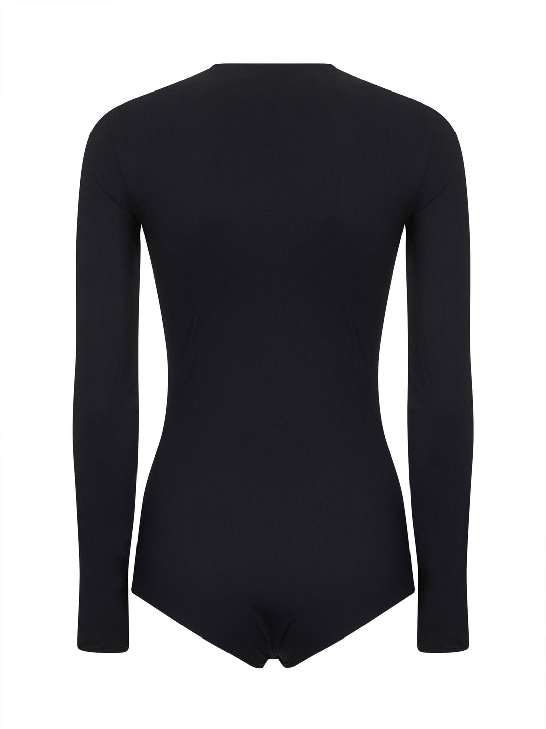 Maison Margiela Women Black Technical Jersey Bodysuit