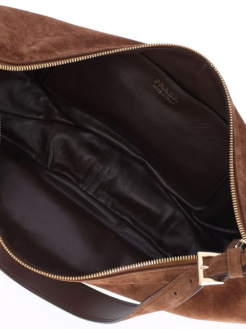 Prada Women Demi-Lune' Large Shoulder Bag