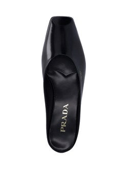 Prada Women Logo Sabots