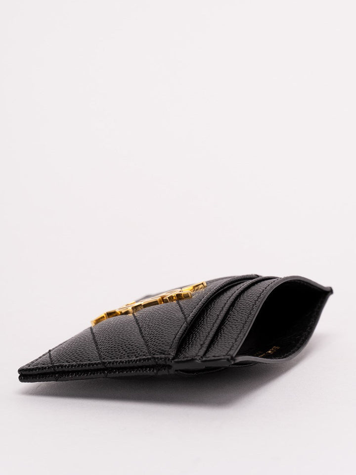 Saint Laurent Women `Cassandre Matelassé` Card Case