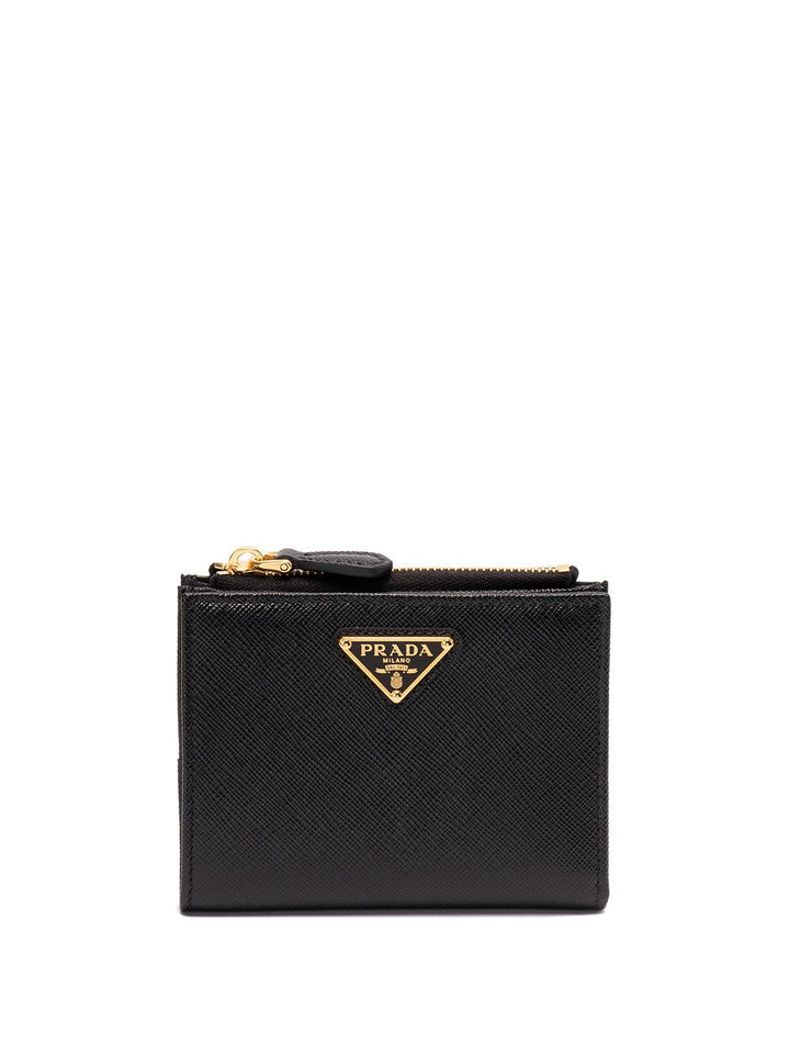 Prada Women Small Saffiano Leather Wallet