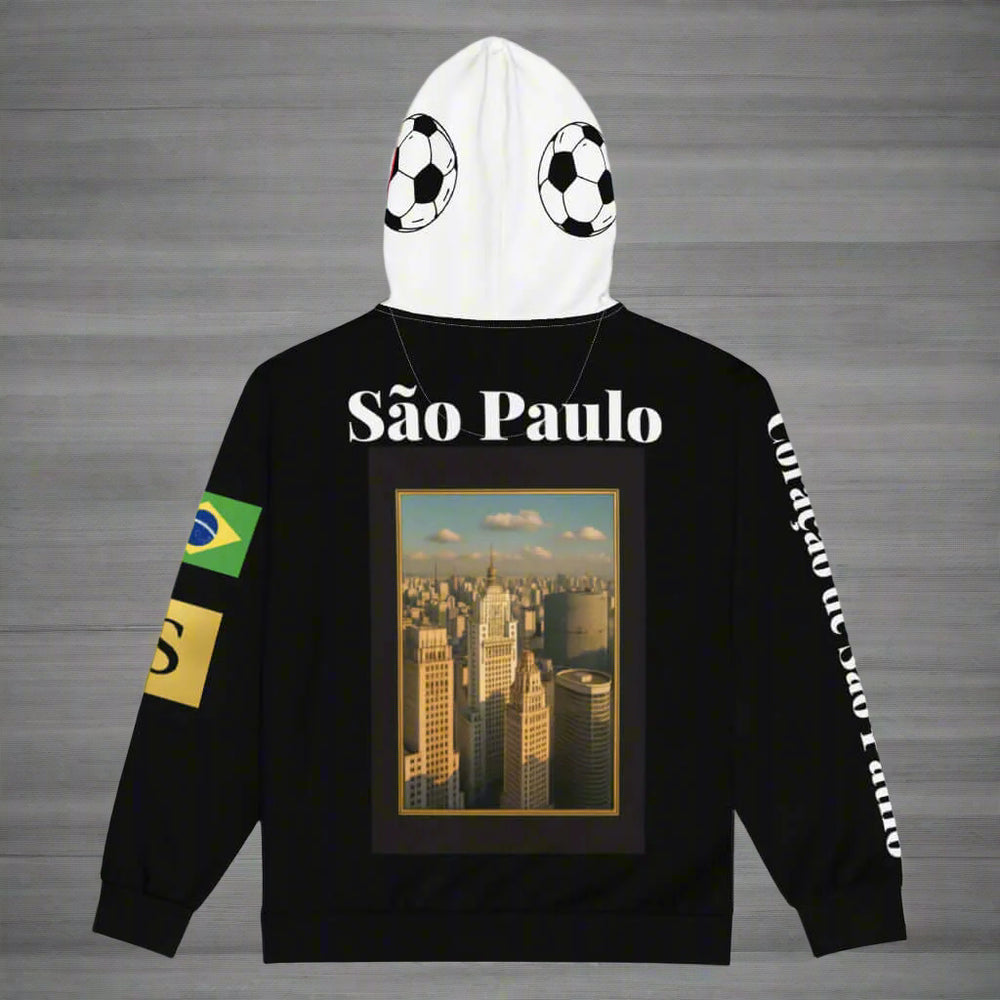 SÃO PAULO CITY PRIDE BLACK UNISEX HOODIE