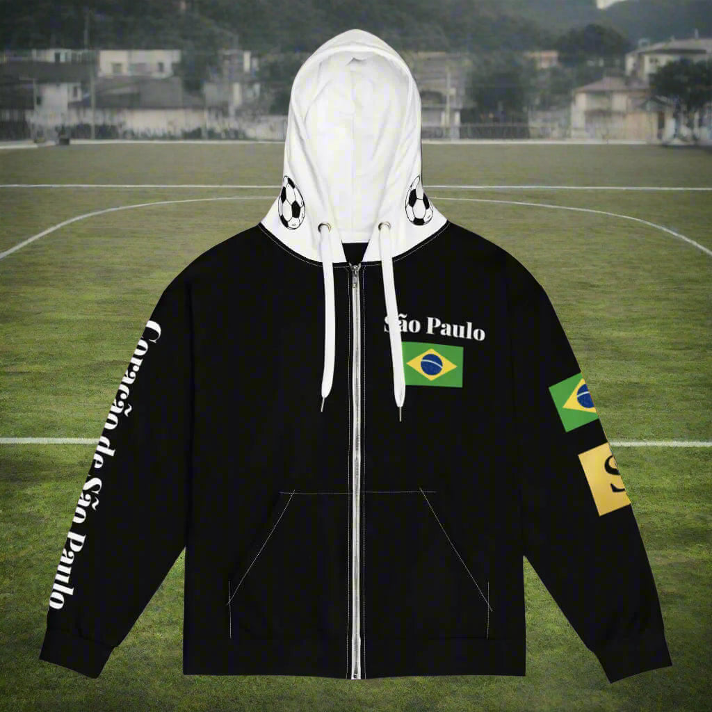 SÃO PAULO CITY PRIDE BLACK UNISEX HOODIE