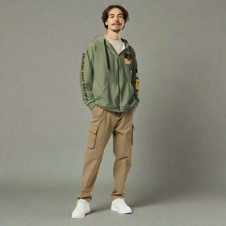 STORE 7994 "Divitiae" Manifestation Hoodie – Muted Green