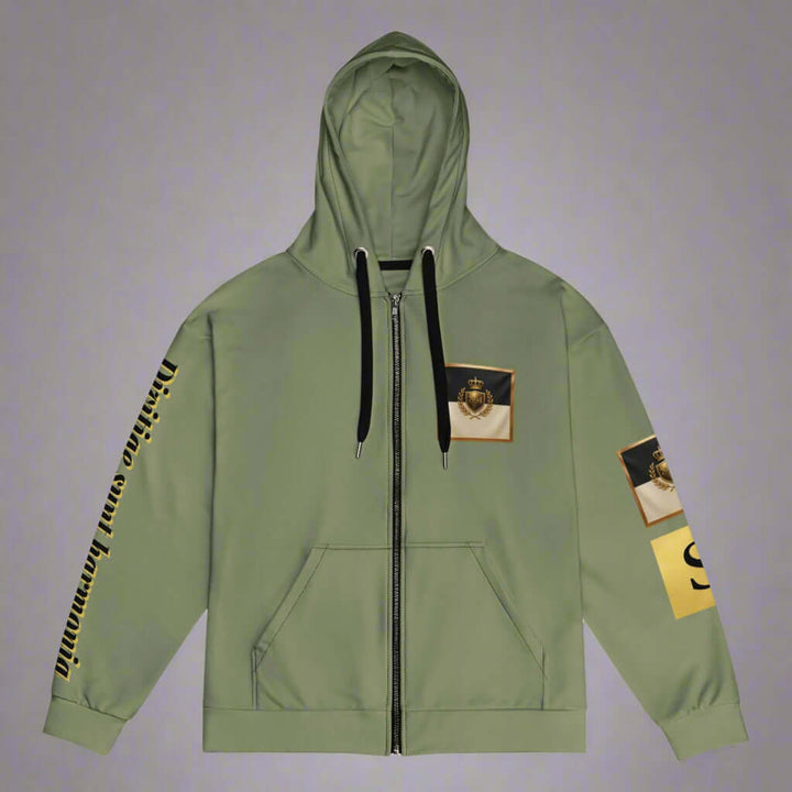 STORE 7994 "Divitiae" Manifestation Hoodie – Muted Green