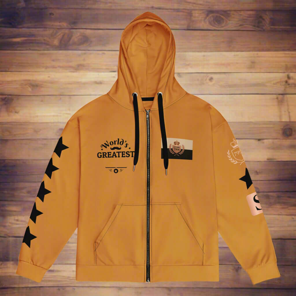 ALL STARS Hoodie – Buttercup Gold & Rose Celestial Edition Unisex zip hoodie