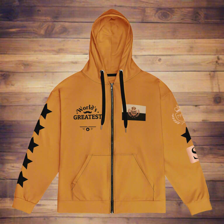 ALL STARS Hoodie – Buttercup Gold & Rose Celestial Edition Unisex zip hoodie